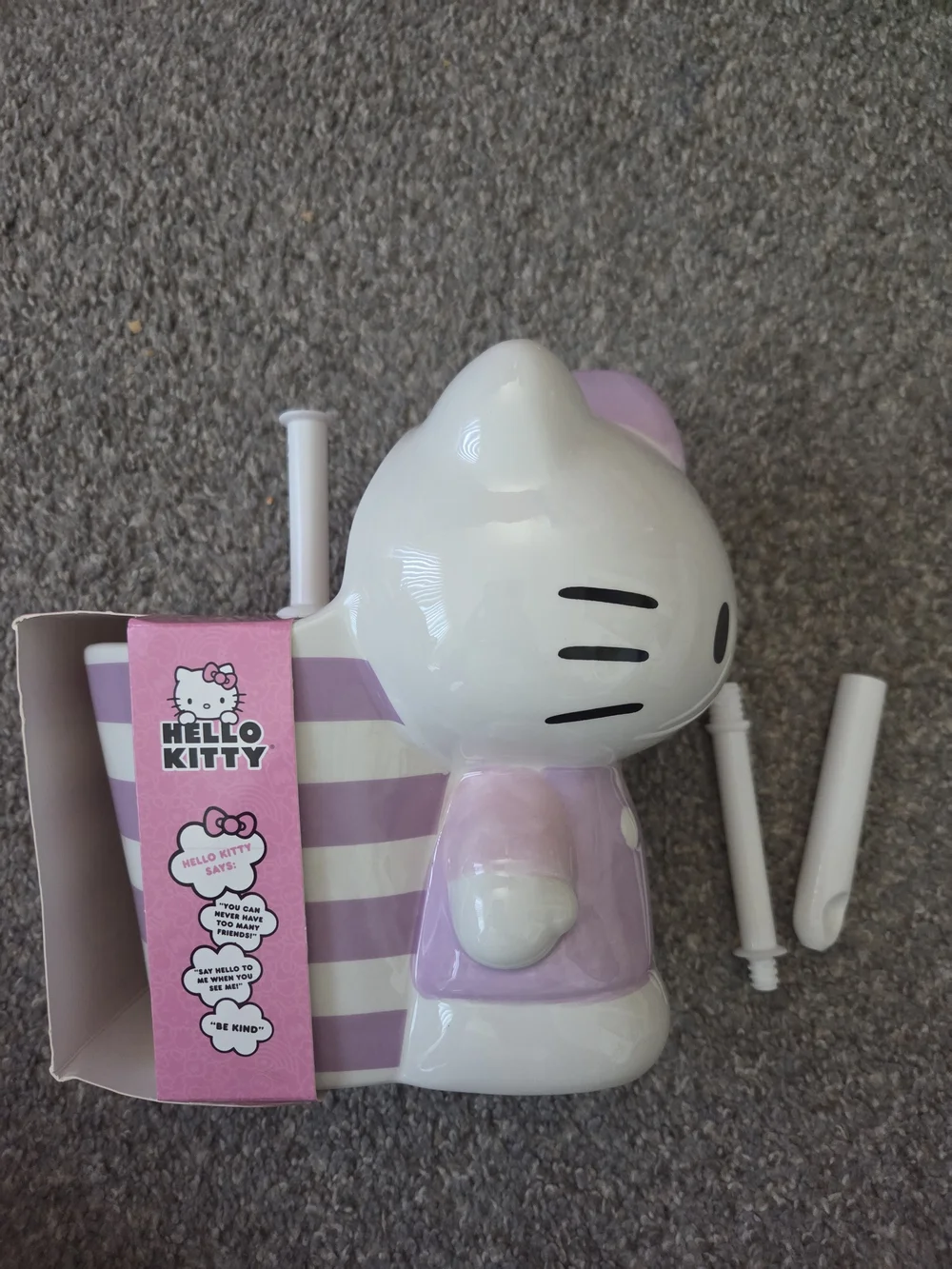 Hello Kitty Lavender Toilet Brush Cleaner